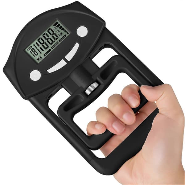 Grebstyrke Tester, Håndgreb Dynamometer, Elektronisk Digital Håndgrebstyrke Tester til Sport