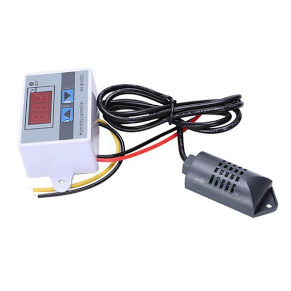 XH-W3005 AC 110-220V 10A Digital Luftfugtighedskontrol 0-99%RH Luftfugtighedsregulator med Luftfugtighedssensor