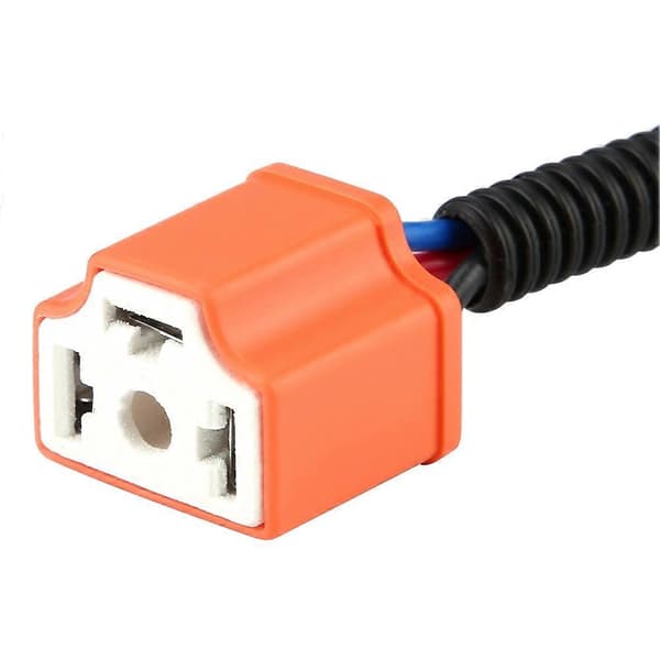 2 kpl H13 9008 - H4 9003 Hb2 -sovitinkaapelit, naispuolinen LED-valo