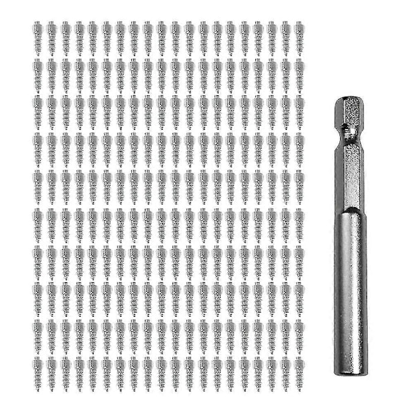 200 stk. 4x12mm Pigger Snø Skrue Dekkpigger Anti-skli Fallende For Bil Motorsykkel Sykkel