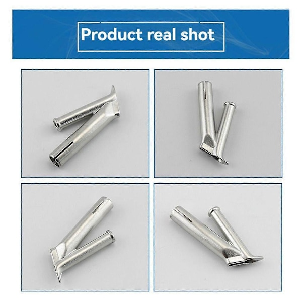4-pack 8mm Runda & Triangulära Snabbvetsmunstycken, Fästmunstycke för Heta Luft Svetsbrännare