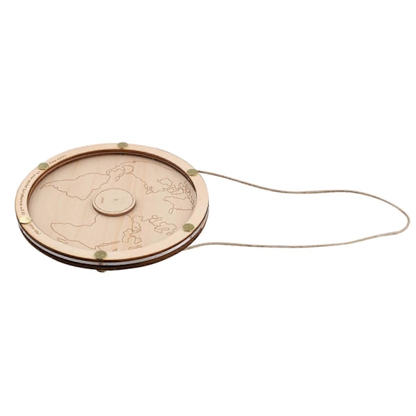 Personlig Myntbox Resepresent Diskar för Lek med Mynt som Glider Nedåt Transparent Disk Pengabox D