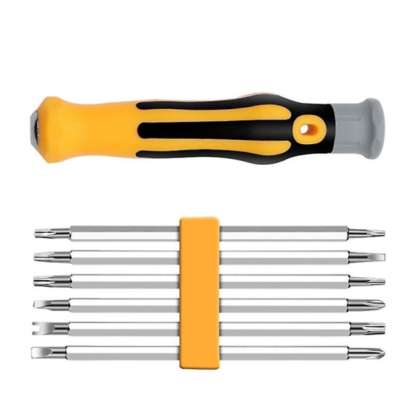 12 In 1 Multi-function Household Screwdriver Set Screwdriver Special-shaped Double Head Torx Screwd