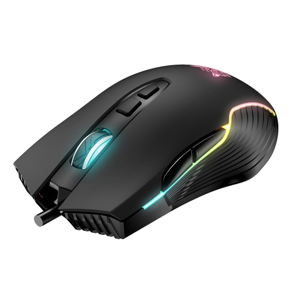 Onikuma Cw905 Wired Mouse 6400 Dpi Usb Gaming Mouse 7-knaps sort