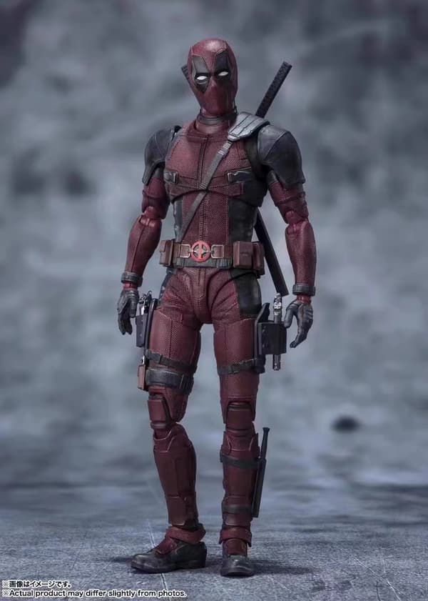 DEADPOOL 2SHF Deadpool Liten Deadpool bevegelig actionfigur modell
