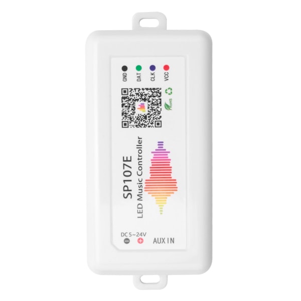 WIFI RGB SP107E Pixel IC SPI Musiikki Bluetooth Ohjain WS2812 SK6812 SK9822 RGBW APA102 LPD8806 WS2815 Nauhalle DC5-24V