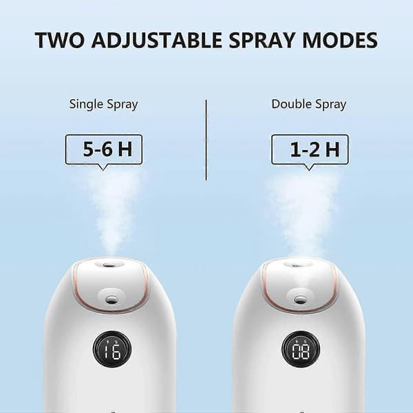 500ml Luftfukter, 23db Stille Ultralyd For Baby, Auto Avstenging Hjem Luftfukter (hvit)