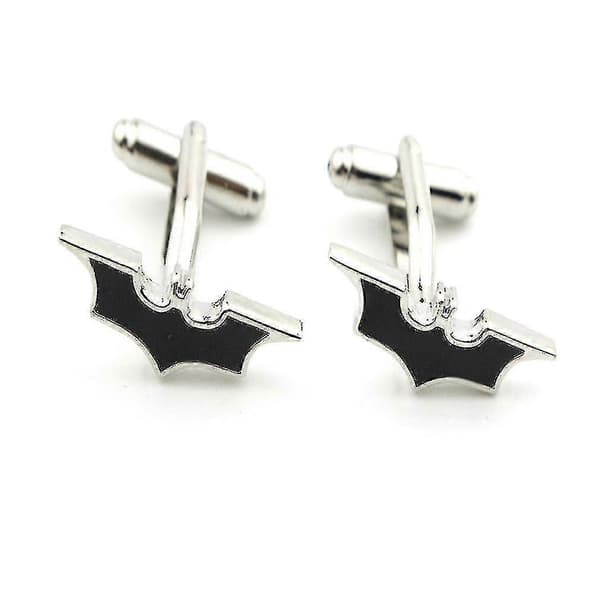 Manschettknappar Fladdermusform Herr Metall Manschettknappar Batman Manschettknappar