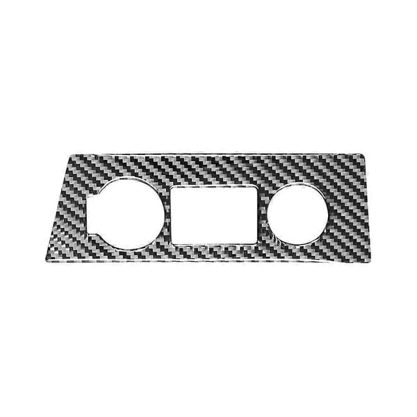 For 2015 2016 2017 2018 2019 Karbonfiber Konsoll Tennlighter Panel Trim Klistremerke Tilbehør
