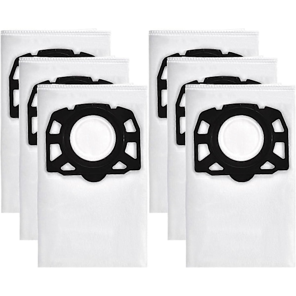 6-pak Fleece Filterposer til Karcher Wd4 Wd5 Wd5 / P Støvfilterposer