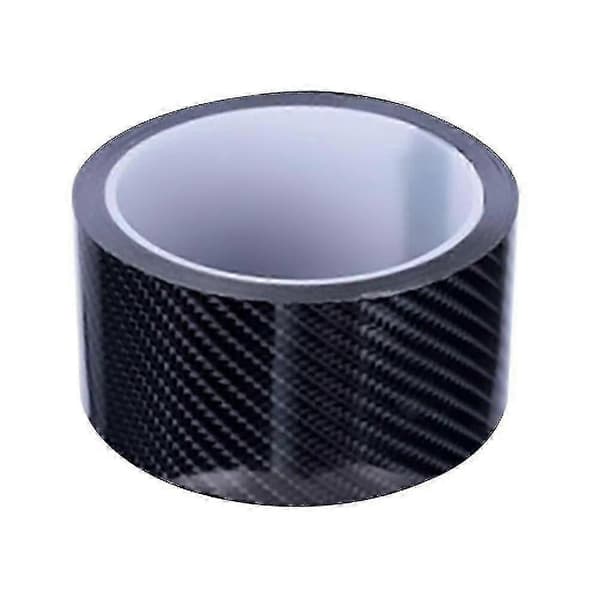 3m Sort Kulfiber Vinyl Detailing Wrap Pinstriping Tape 5cm*3m-God