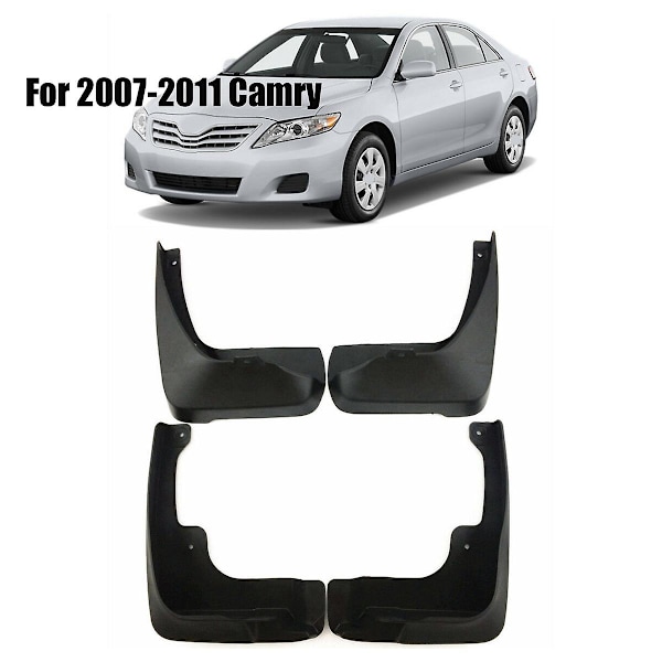 Sprøjtbeskyttelse til 2007-2011 4 stk. Forreste og Bageste Mudflaps Mudguards Biltilbehør