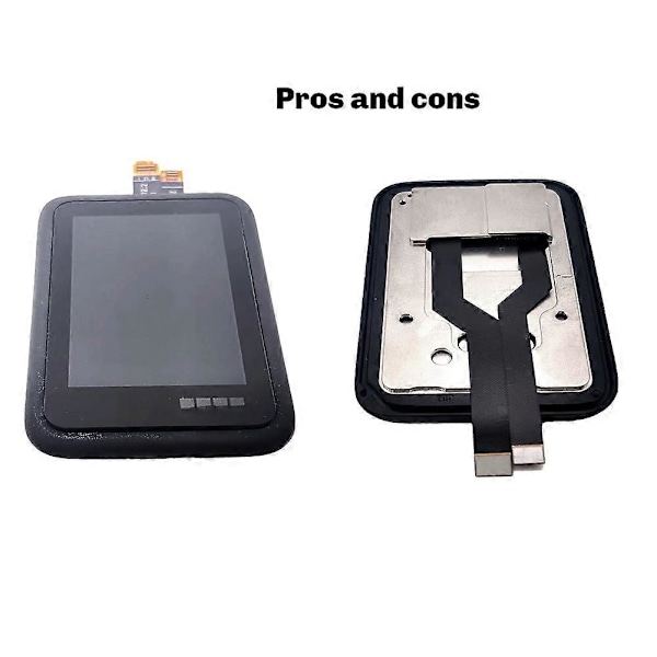 Til Hero 9 Kamera LCD Display Skærm med Touch + Bagcover Ramme Reparationsdele