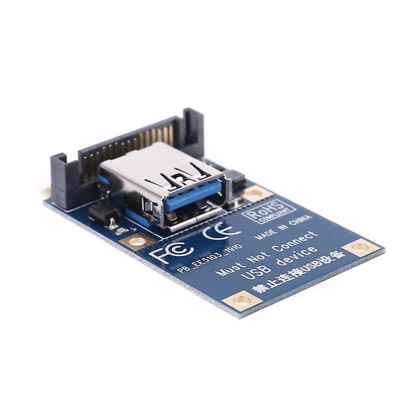 Mini Pcie Til Pci-e X1 Udvidelsesport Adapter Med Guldbelagte Kontakter Let At