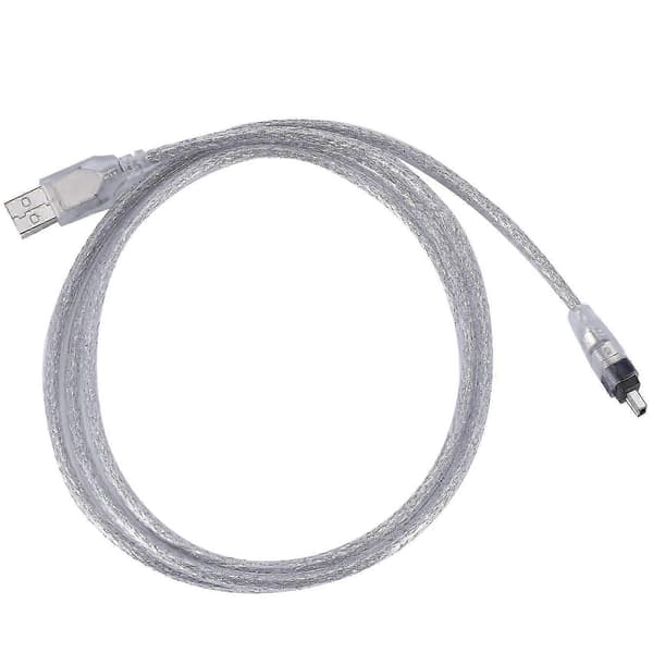 1,5M USB - IEEE 1394 4-nastainen Firewire DV -sovitinkaapeli PC-kameralle