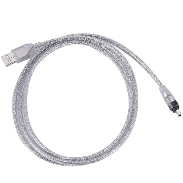 1,5M USB til IEEE 1394 4-pin Firewire DV Adapter Kabel Konverter til PC Kamera