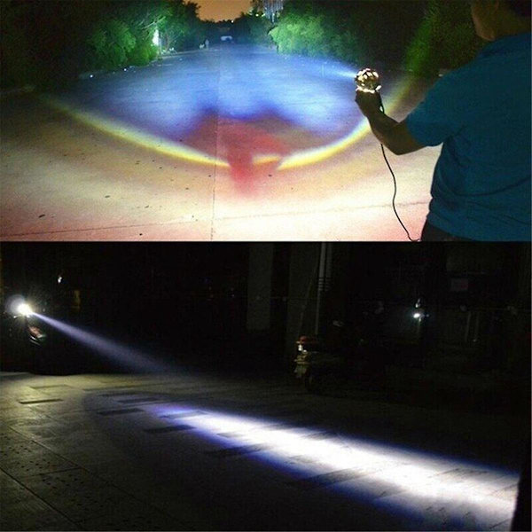 U7 Elektrisk Scooter LED-strålkastare Highlight Blinkande Ängelögon Motorcykel LED-ljus för elektrisk S