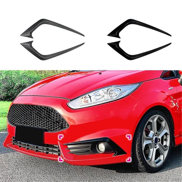 Dekorativt frontspoiler-splitterspoiler for Fiesta ST MK6 2012-2017 Glo