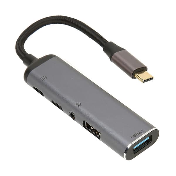 USB C Docking Station Alt I En Multifunktionel Adapter Type C til PD100W USB3.1 USB2.0 Type C2.0 3.5 Audio Hub YEMMA