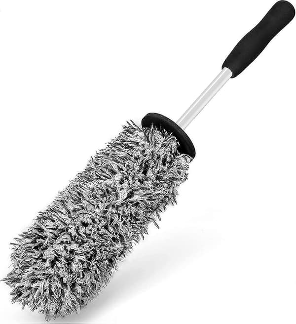 Mikrofiber Fælgrensebørste til Vask af Aluminiumsfælge, 1 stk