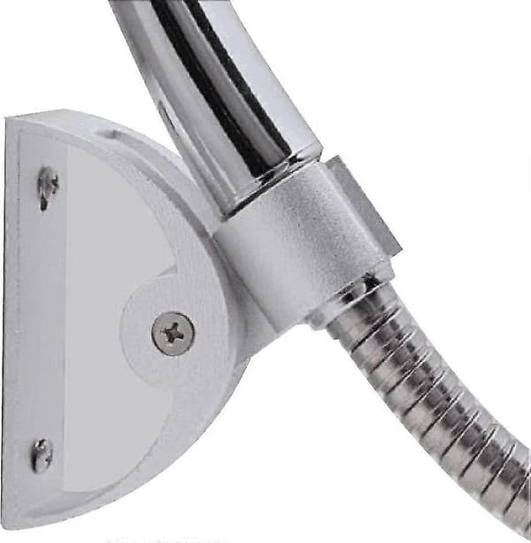 Roterende Bruseholder Skinnende Aluminium DIY Badeværelse Solid Brusehovedholder