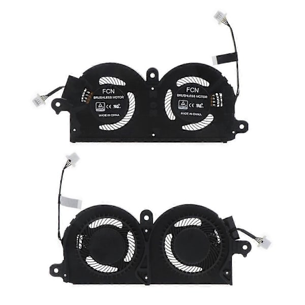 til Dell XPS 13 9370 Laptop CPU Køleventilator 5V 0.40A 4P Notebook CPU Radiator