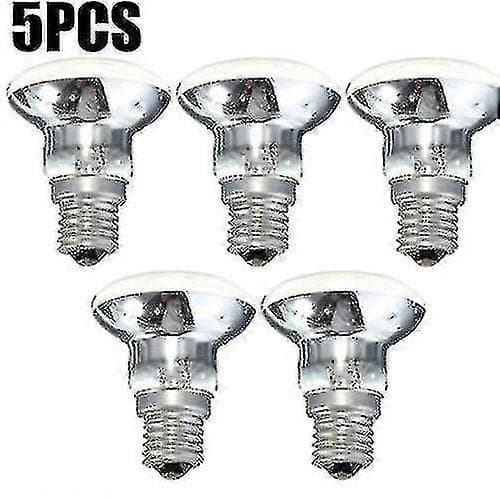5 stk. erstatnings lavalampe E14 R39 30w spotlight skrue i pære xc