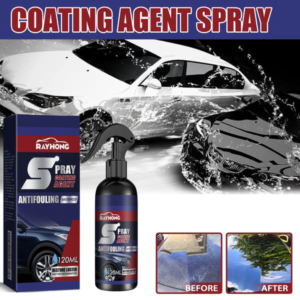 3 stk Rayhon billakkspray - lakkbeskyttelse, flekkfjerning, sverting og lysning - nanobeleggspray 3Pcs