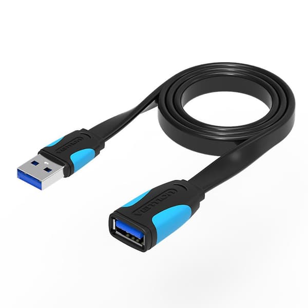 USB 3.0 Hunn-Hann Forlengelseskabel - 3/2/1.5/1/0.5m - Høyhastighets Data Synkronisering