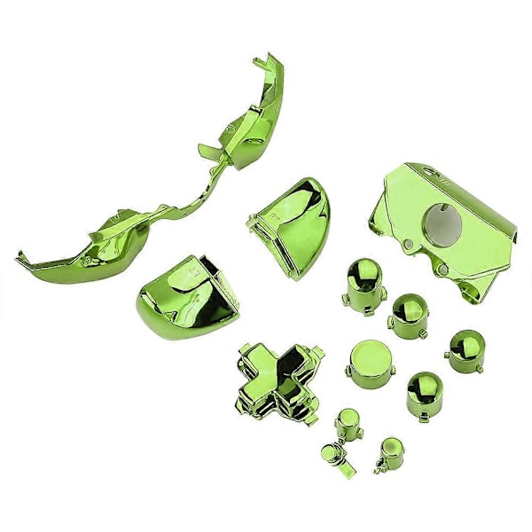 Farverigt Skruetrækkersæt Knapper Reservedele til Xbox One Controller (Grøn)