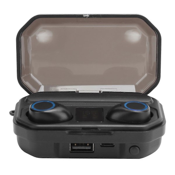 M12 InEar Bluetooth 5.0 Hörlurar Digital Display True Wireless Hörlurar Touch Control