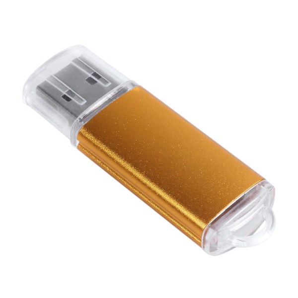 2x USB-muistitikku Flash Pen Drive U Disk PS3:lle PS4:lle PC:lle TV:lle Väri: kulta Kapasiteetti: 64 Mt