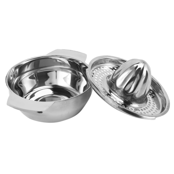 Rustfrit Stål Saftpresser Glas Manuel Saftpresser Appelsin Citron Lime Squeezer