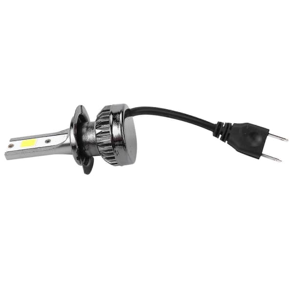 2 stk. 1400W LED Forlygtepærer 6000K Hvid Plug & Play (H7)