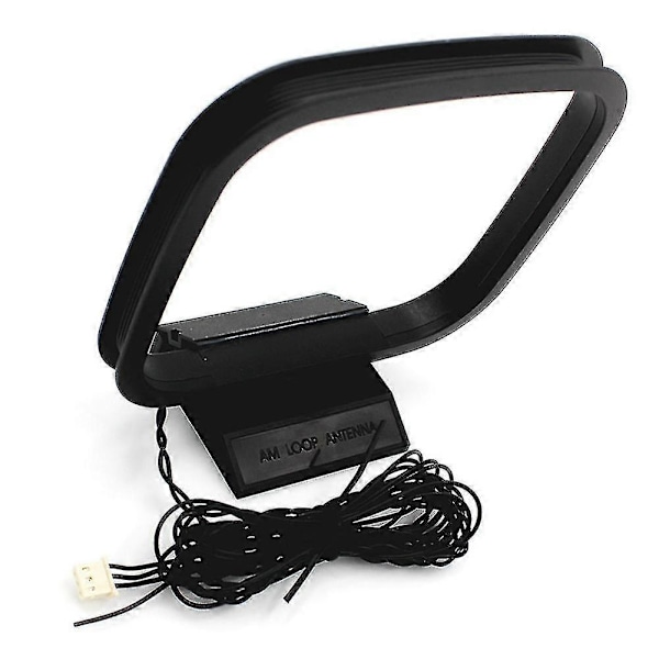 Fm Am Loop Antenne til Receiver med 3-Pin Mini Stik til Sharp Chaine Stereo AV Receiver - 1 Styk
