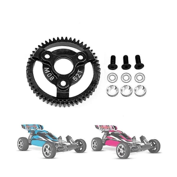 Stål Metal Ar 32p(m0.8) 54t Pin Ars Til 1/10 Summit,,e-,slash Rc Lastbil S