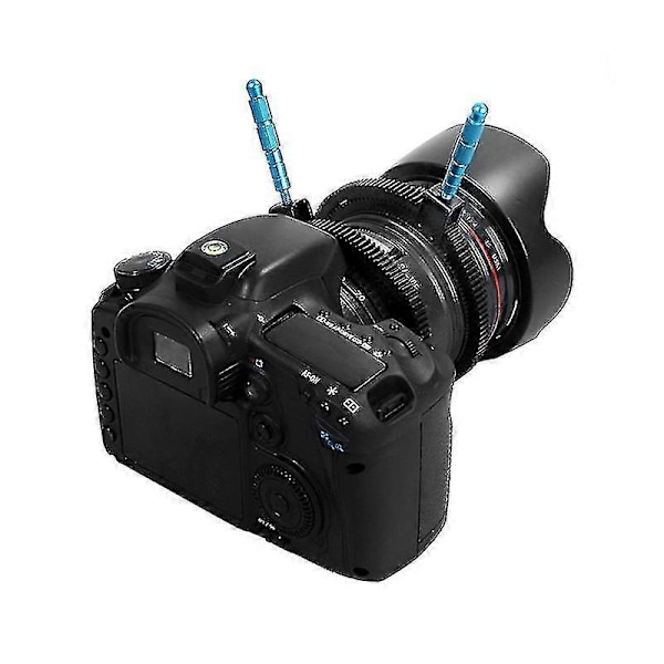 Til SLR DSLR kamera tilbehør justerbar gummi follow focus gear ring bælte med aluminiumslegering greb til DSLR videokamera Banmo