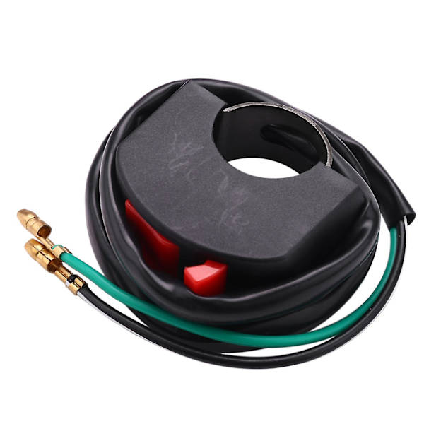 4 st 6 LED Motorcykelstrålkastare 10w 1000lm+strömbrytare Universal Scooter Dimljus 60