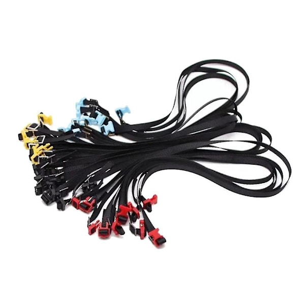 5 stk Rc Bil Tak Bagasjebrett Tau Dekorere Stropp For 1/10 Rc Crawler Bil Axial Scx10 Trx4 Rc 4wd D90 Gul