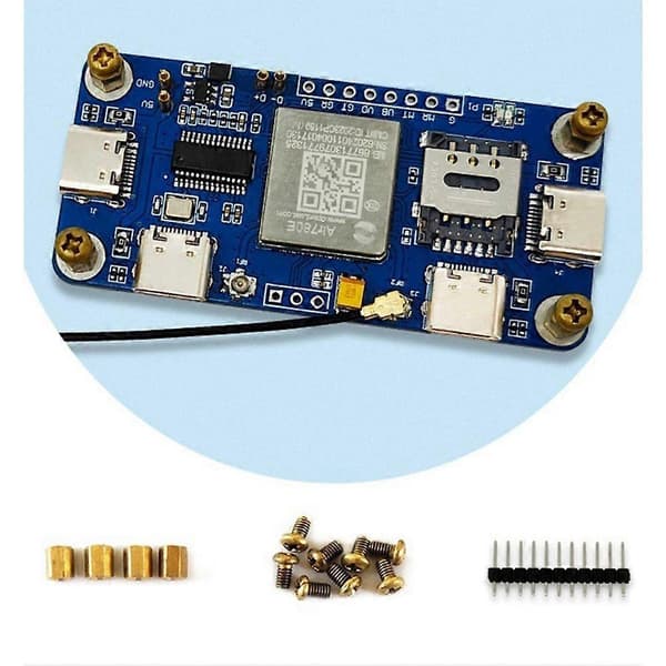 4G HUB -laajennuslevy Air780e verkko-moduuli 4G CAT1 LTE Ethernet-moduuli Zero Dedicatedille