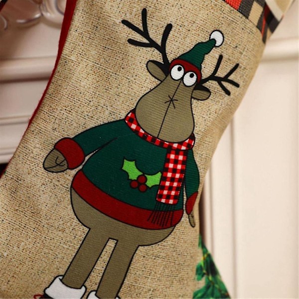 Julestrømpe Juletræspynt Juletræspynt Vedhæng Juleposer Julepynt C