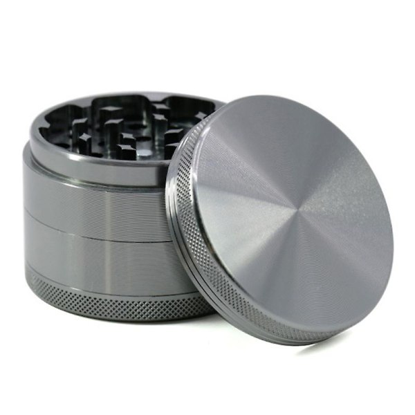 Herb/spice Grinder Aluminum Alloy Grinder Tooth Four-layer Smoke Grinder 63mm