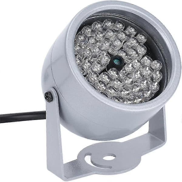 IR-belysning, Nattsyn Infrarødt Lys 48 LED Nattsyn Vanntett Lampe IR Infrarødt Lys