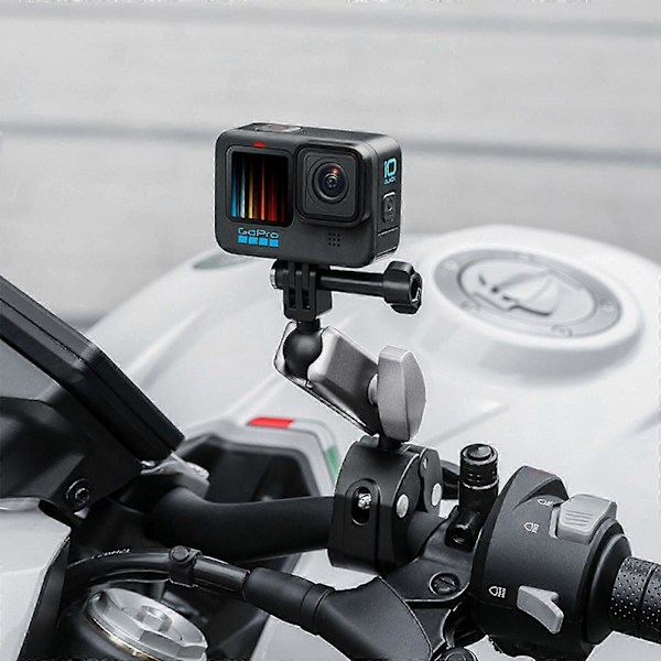 Cykel Motorcykel Styrfäste Klämma Hållare Clip Insta360 W 360 Insta 360 DJI USA NEV