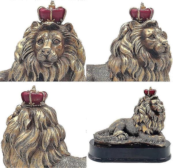 Løvenes Konge Figurer Statue, 12,7 cm høy Skrivebordsdekorasjon