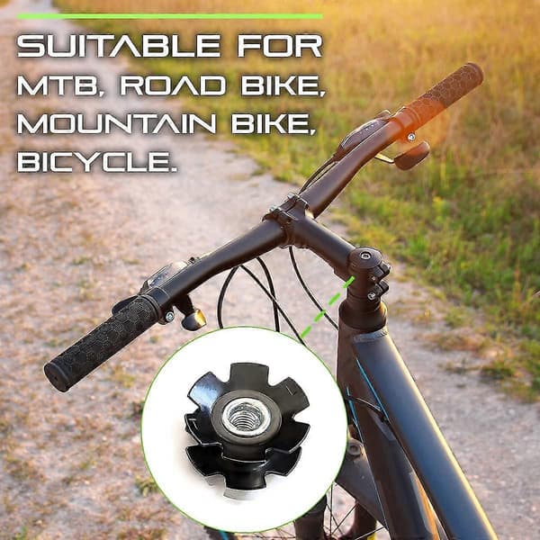 5 stk/pose Stjernemutter Mtb Landeveissykkel Headset For Gaffel 1-1/8\"(28.6mm)