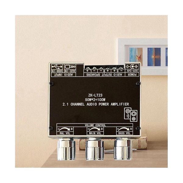 -lt23 5.1bluetooth Power Amplifier Board 50w 2.1-kanals forstærkerkort med kortslutningsbeskyttelse