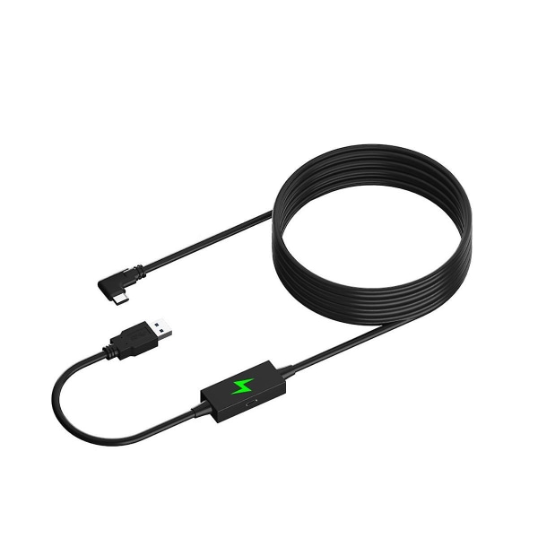 VR Link-kabel for /Pro, USB 3.0 Type a To C-kabel for VR-hodesetttilbehør og spill-PC
