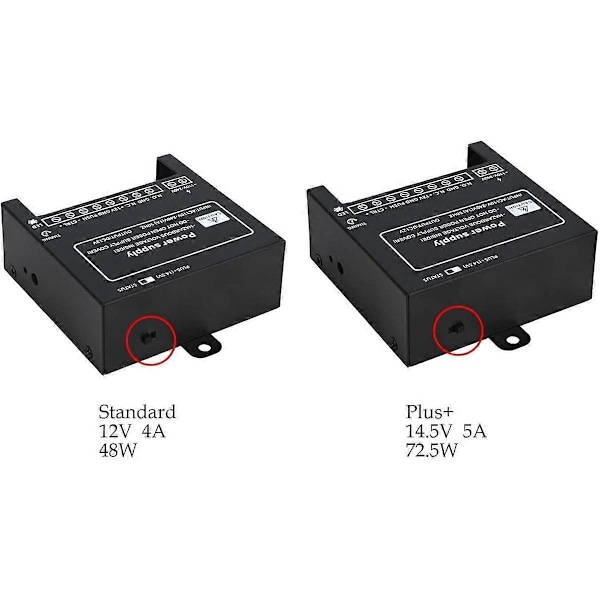 Strömförsörjningskontroller för dörråtkomstsystem Elektriskt lås Intercom Kamerainmatning 110V-240V AC till Utgång 12V DC 4A