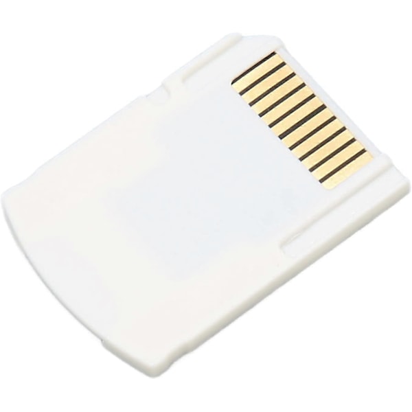 PS Vita 4-delt minnekortadapter for PS Vita 1000 2000 og PS TV, 20-30 % raskere lastehastighet, perfekt passform, med gjennomsiktig boks